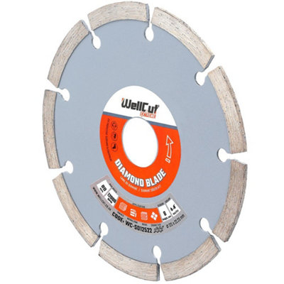 WellCut Extreme Diamond Blade 125mm x 22.23mm Bore Pack of 5