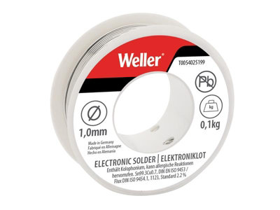 Weller 0054025199 EL99/1-100 Lead-Free Solder 1.0mm 100g WEL54025199