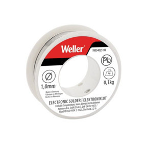 Weller 0054025199 EL99/1-100 Lead-Free Solder 1.0mm 100g WEL54025199