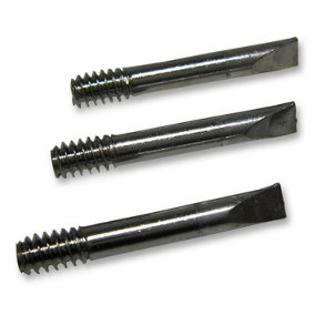 WELLER - 4.0mm Straight Soldering Iron Tip for SP23 & SP23D, 3 Pack