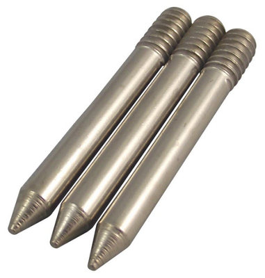 Weller WELMT1 Nickel Plated Cone Shaped Tips X3 for SP Series Soldering Iron