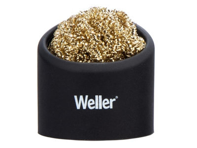 Weller WLACCBSH-02 Brass Wire Sponge Cleaner with Holder WELACCBSH