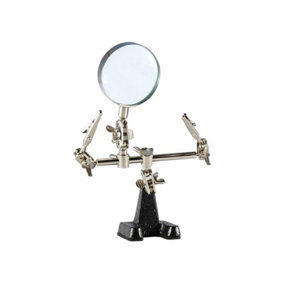 Weller WLACCHHB-02 Helping Hands Holder - 2 Arms & Magnifier WELACCHHB