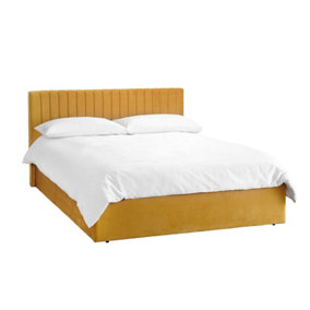 Wellin Mustard Small Double Bed