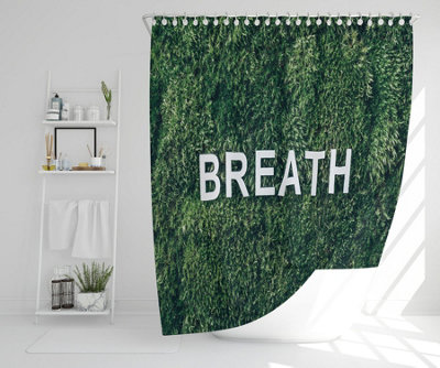 Wellness Breath (Shower Curtain) / Default Title