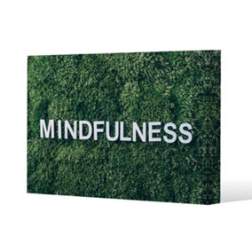 Wellness Mindfulness (Canvas Print) / 114 x 77 x 4cm