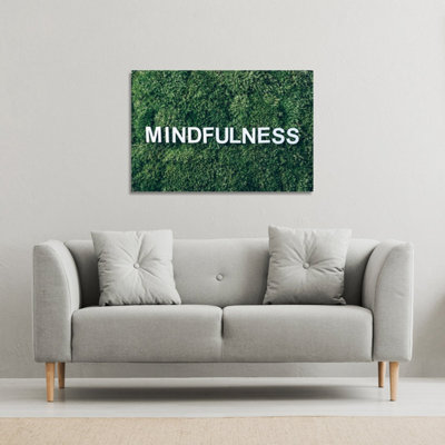 Wellness Mindfulness (Canvas Print) / 114 x 77 x 4cm