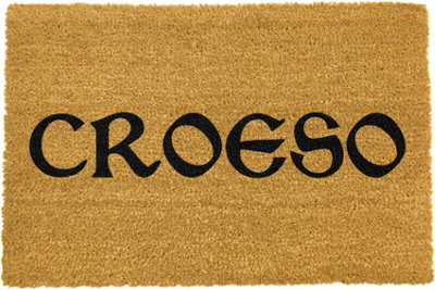Welsh Croeso 'Welcome' Doormat