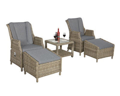 WENTWORTH 5pc Deluxe Gas Reclining chair set