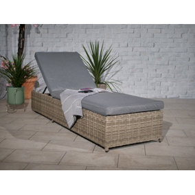 WENTWORTH Sunlounger with adjustable back