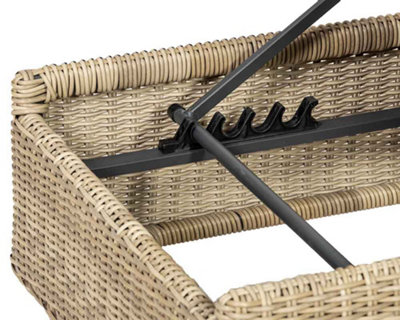 WENTWORTH Sunlounger with adjustable back - 9
