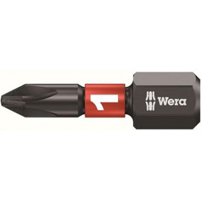 Wera - 851/1 Impaktor Insert Bits Phillips PH1 x 25mm (Box 10)
