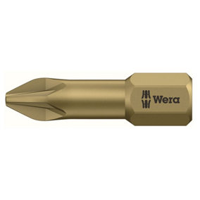Wera - 851/1 TH Torsion Phillips Extra Hard Insert Bits PH1 x 25mm (Pack 10)