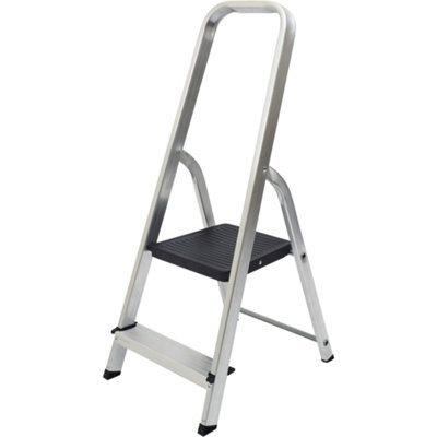 Werner Platform Stepladder 2 Tread High Handrail