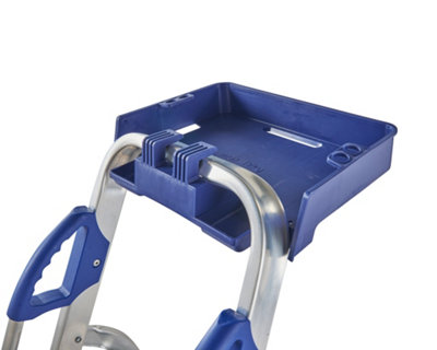 Werner Platform Stepladder 5 Tread Workstation