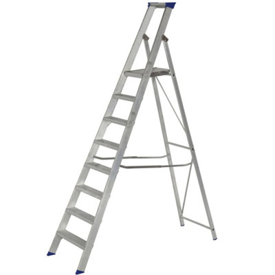 Werner Platform Stepladder 8 Tread MasterTrade™