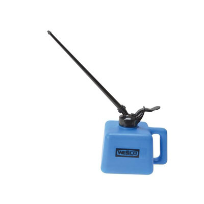 Wesco Oiler - Plastic Body Multi Colour (1000cc With 9in Nylon Spout)