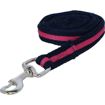 Wessex Web Horse Lead Rein Navy/Pink (1.8m) Price Comparisons | Compare The Build