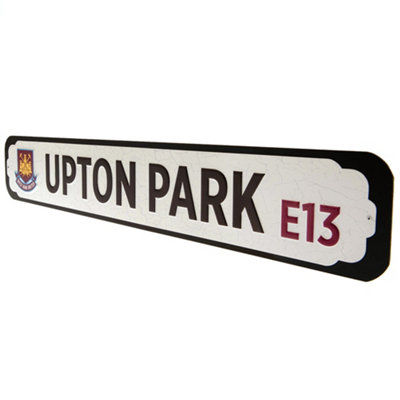 West Ham United FC Deluxe Stadium Plaque Claret Red/Grey/Black (One Size)