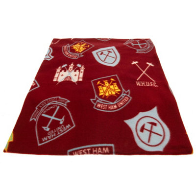 Manchester United F.C. Oversized Hoodie Blanket For Men, Man U Football Gifts (Red