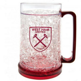 West Ham United FC Freezer Mug Clear (One Size)