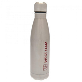 West Ham United FC Thermal Flask Silver (One Size)
