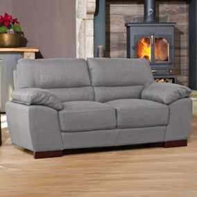 Westbrook 2 Seat Fabric Sofa - Grey