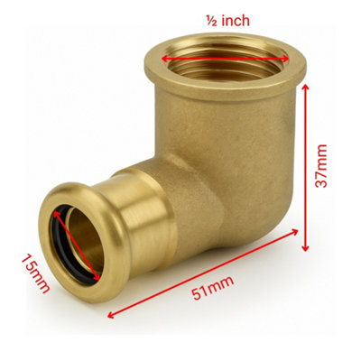 Westco 15mm x 1/2