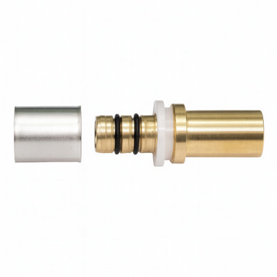 Westco 16 x 15mm Press Fitting MLCP to Copper Compression Tail - Brass ...