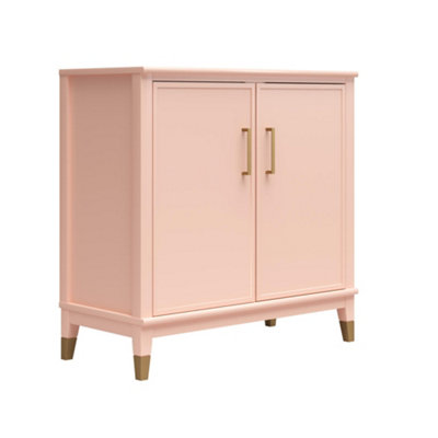 Westerleigh Accent Cabinet 2D Pale Pink