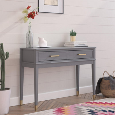Westerleigh Console Table Graphite Grey