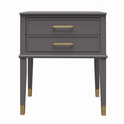 Westerleigh End Table Graphite Grey