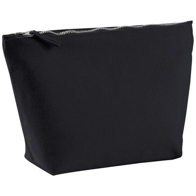 Westford Mill Canvas Accessory Bag (Pack of 2) Black (S)