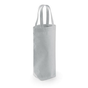 Westford Mill Cotton Bag Light Grey (One Size)