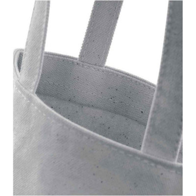 Westford Mill Fairtrade Bottle Bag Light Grey (One Size)