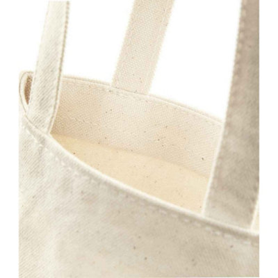 Westford Mill Fairtrade Bottle Bag Natural (One Size)