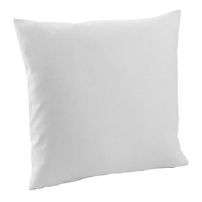 Westford Mill Fairtrade Cotton Canvas Cushion Cover Light Grey (L)