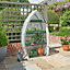 Westland Clear Growhouse Unique Shape Greenhouse Strong Wind Resistant More Room