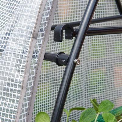 Westland Clear Growhouse Unique Shape Greenhouse Strong Wind Resistant More Room - 6