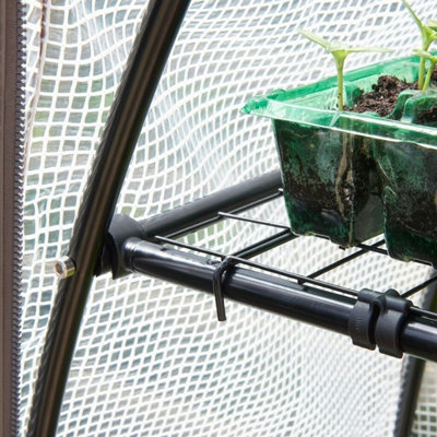 Westland Clear Growhouse Unique Shape Greenhouse Strong Wind Resistant More Room - 7