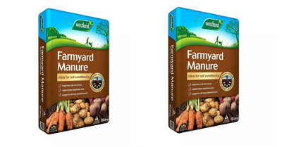 Westland Farmyard Manure 50L Pack of 2