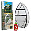 Westland Growhouse Unique Shape Greenhouse Strong Frame + Big Tom Tomato Feed 1L