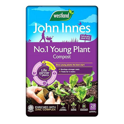Westland John Innes Peat Free No.1 Young Plant Compost 28L