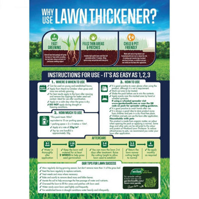 Westland Lawn Revive Natural Lawn Thickener 150m2