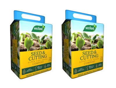 Westland Seed & Cutting Super Fine Grade Compost 25L Pack of 2