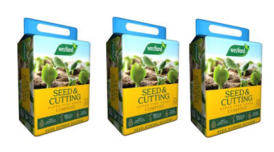 Westland Seed & Cutting Super Fine Grade Compost 25L Pack of 3