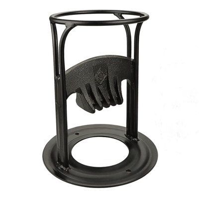 WestWood Kindling Cast Steel Wood Splitter Racker Ornament Firewood Log Cutter Home DIY Hand Tools WS01 Black