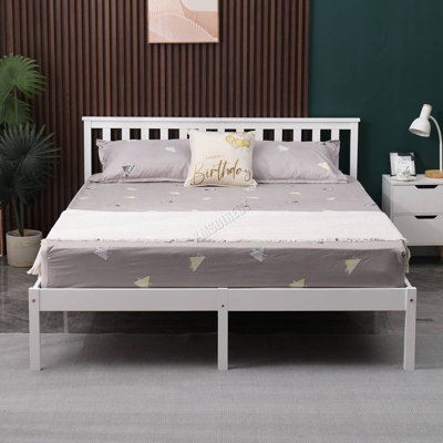 Queen size bed on sale frame support