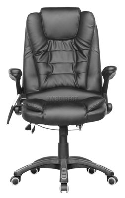 WestWood Luxury Leather 6 Point Massage Office Computer Chair