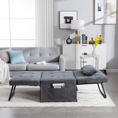 WestWood Multi-Functional Convertible Sofa Bed 4-in-1 Recliner ...